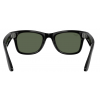 Умные очки Ray-Ban Meta* Wayfarer Gen 2 Shiny Black, Солнцезащитные линзы G-15 Green (RW4012), размер M